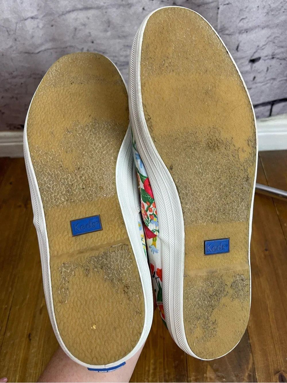 Keds x Rifle paper co Womens size 11 champion garden party canvas sneakers